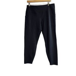 Soft Surroundings‎ Leggings Womens Size Large Black Pre-Owned
